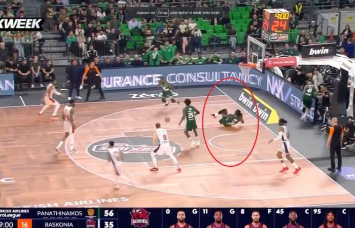 en vidéo, la terrible blessure de Mathias Lessort avec le Panathinaikos