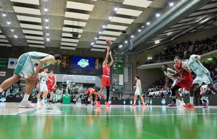 le match de basket interrompu plusieurs minutes par des incidents dans les tribunes