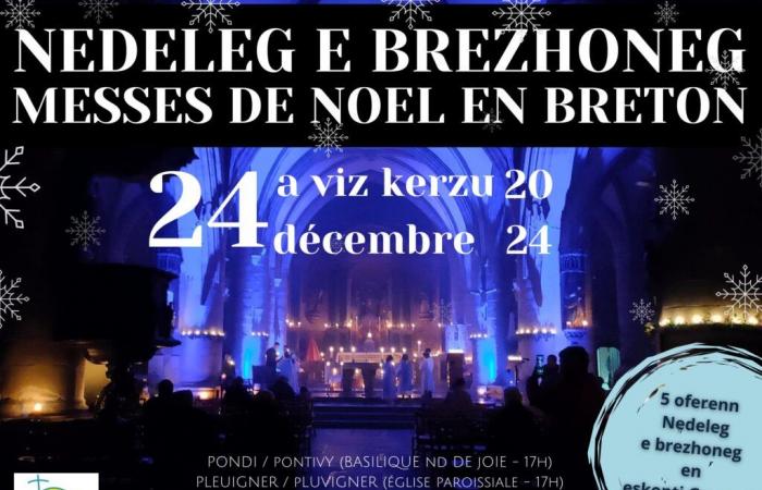 5 messes en breton dans le diocèse de Vannes pour Noël