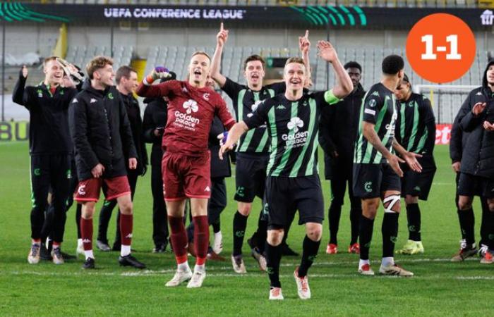 Le Cercle Brugge rejoint le top huit de la Conference League après un match nul contre Istanbul Basaksehir