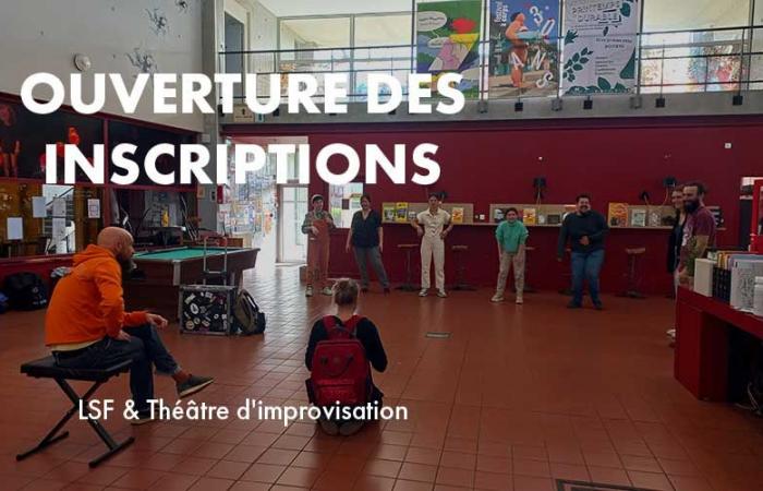 Atelier de pratique artistique Langue des Signes Française – Théâtre d’Improvisation – Université de Poitiers