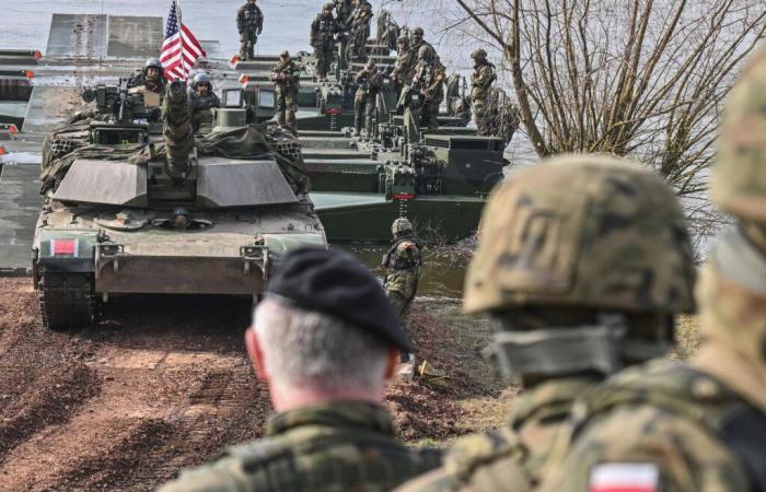 en Pologne, la présence discrète et rassurante de soldats américains