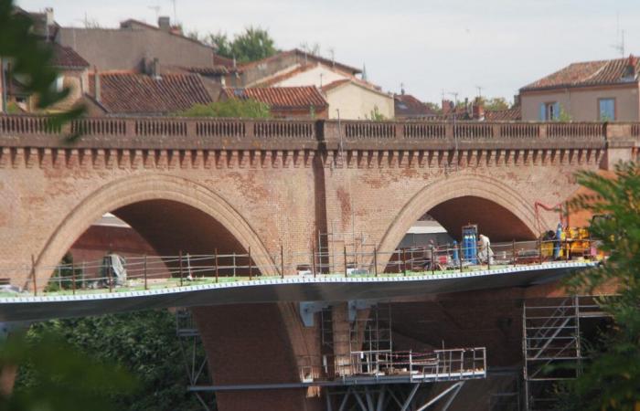 Tarn. La passerelle d’Albi sera enfin testée par les piétons, voici quand