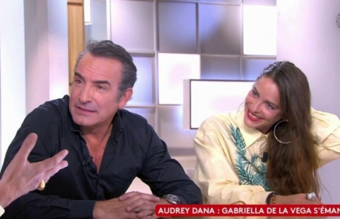 Jean Dujardin surpris par une remarque d’Anne-Elisabeth Lemoine (C à vous) sur sa “fougue au lit”