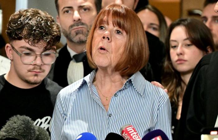 “Je pense aux victimes méconnues” des violences sexuelles, réagit Gisèle Pelicot après le verdict