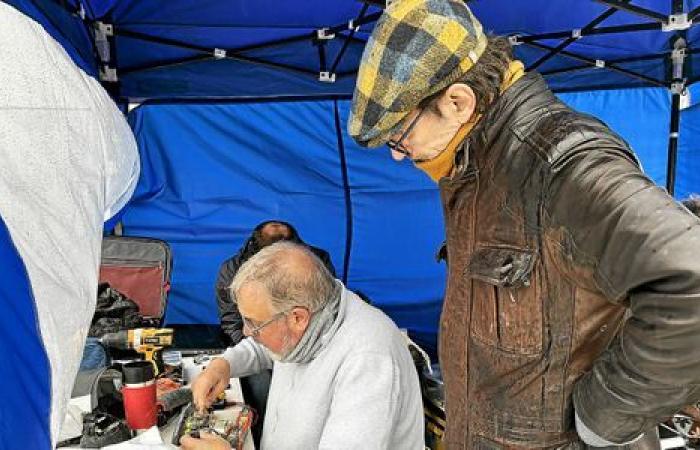 Un air de fête était sur le marché de Penhars mercredi 18 décembre à Quimper