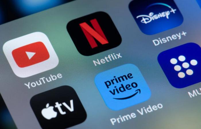 Netflix et Amazon Prime Vidéo comptent sept à neuf fois plus d’abonnés qu’Apple TV+ (au Québec)