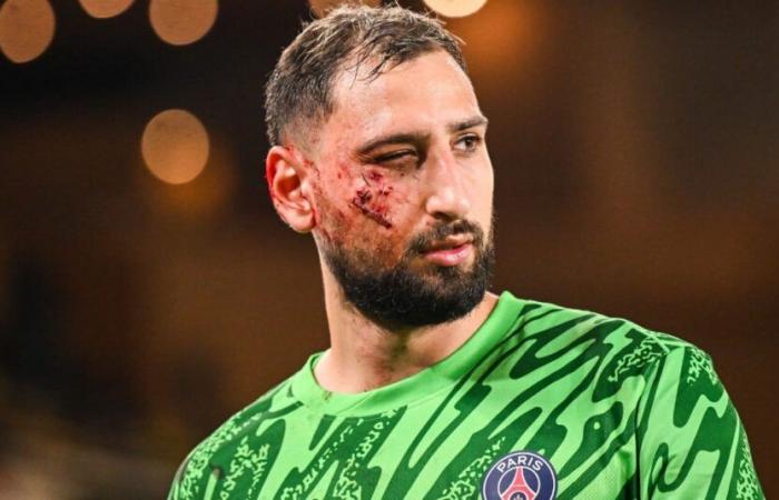 un gardien des Blues défend Donnarumma