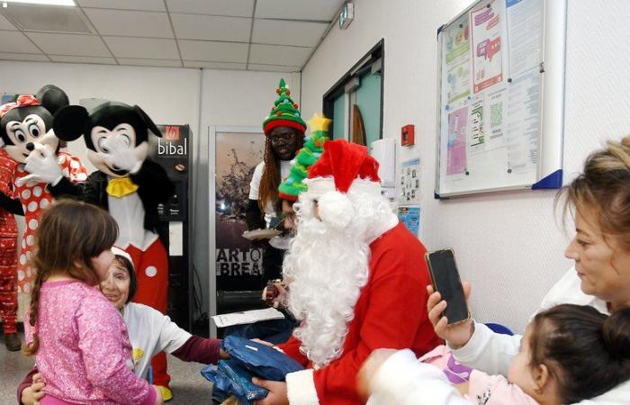 A l’hôpital de Narbonne, une pause enchantée offerte aux enfants malades à quelques jours de Noël