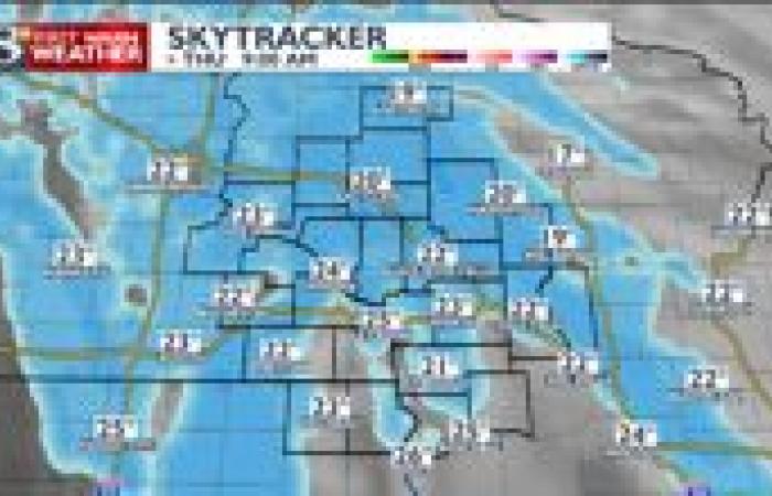 Conditions du jour d’alerte aujourd’hui : impacts de la neige et des déplacements