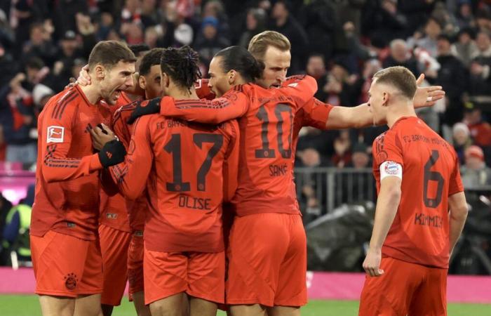 Le Bayern termine 2024 en beauté avec une nette victoire contre Leipzig