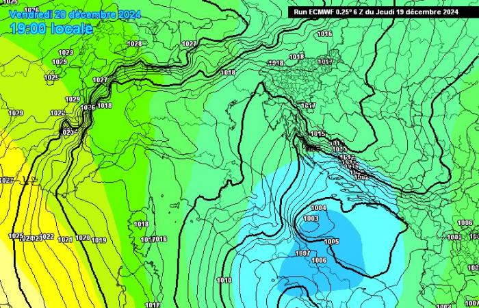 Pluie, vents forts, températures en baisse et neige en montagne. Tous les détails