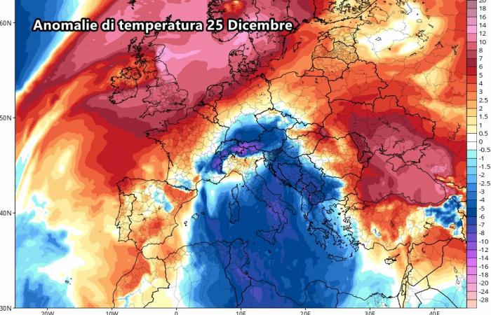 bref répit, puis froid, pluie et neige à l’approche de Noël