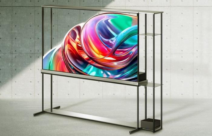 Ce téléviseur transparent de LG est disponible à la vente, mais son prix est stratosphérique