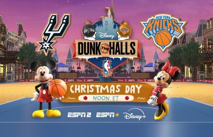 Le match de Noël de la NBA sera animé sur « Dunk the Halls » d’ESPN