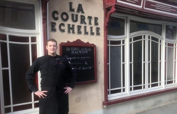 Antoine Danthu, a young culinary talent at the helm of La Courte Échelle