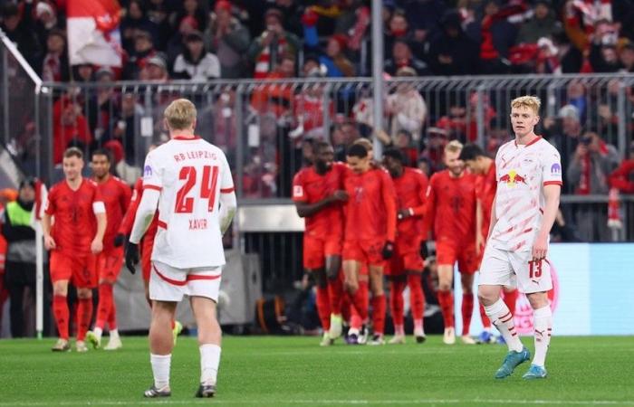 Le RB Leipzig tombe au Bayern Munich après 120 secondes historiques