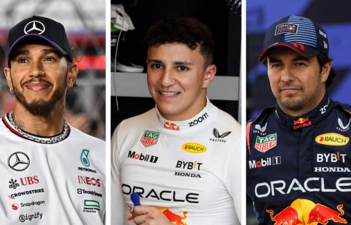 Lewis Hamilton chez Ferrari, Sergio Perez débarqué chez Red Bull, le Français Isack Hadjar promu… Découvrez la grille de la saison 2025