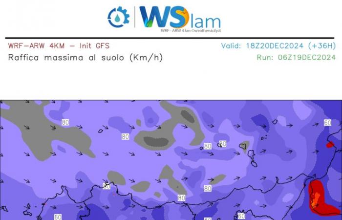 Tempête de vent, orages intenses et pluie en route !