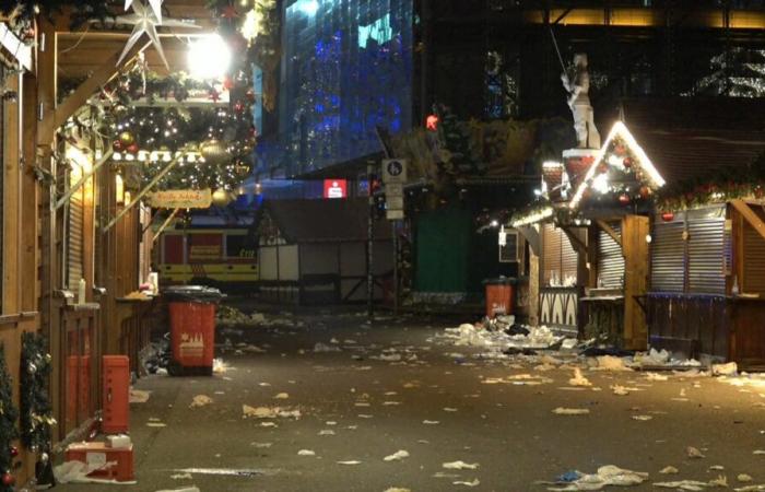 un témoin raconte “l’attentat” du marché de Noël de Magdebourg en Allemagne