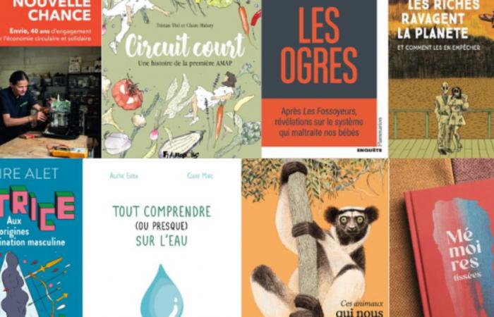 Huit livres engagés à offrir à Noël