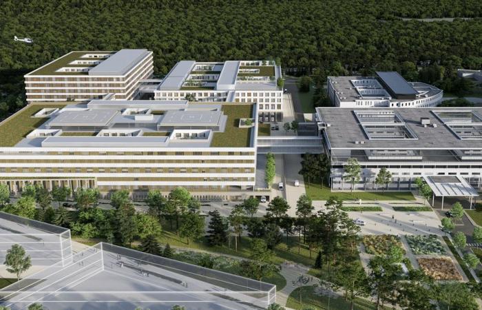 754 millions d’euros, 144 000 m², découvrez les premières images du nouvel hôpital de Nancy