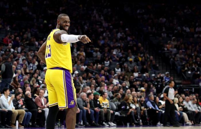 Notes pour Anthony Davis et LeBron James lors de la victoire des Lakers contre les Kings