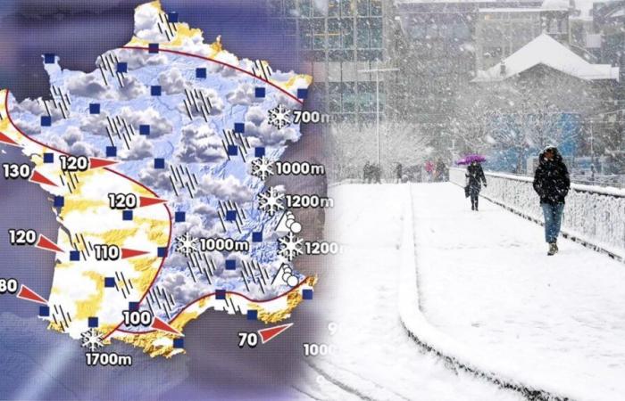 grand retour de la neige en France, les quantités prévues et les régions concernées