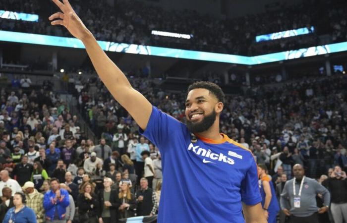 Towns savoure un retour agréable au Minnesota, du rugissement de la foule à une victoire éclatante