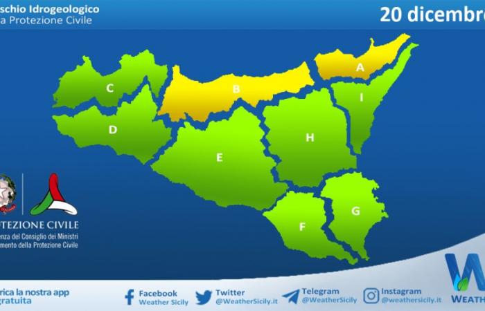 bulletin d’alerte météo pour demain, vendredi 20 décembre 2024