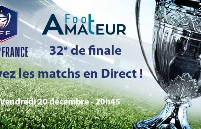 Coupe de France (32e de finale). Les matchs du vendredi en direct !