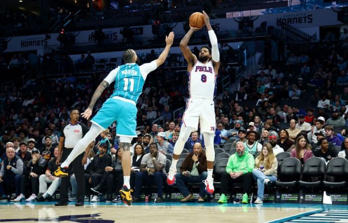 Les Sixers cherchent à balayer la série contre les Hornets