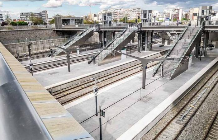 Douce folie à la nouvelle gare de Nanterre