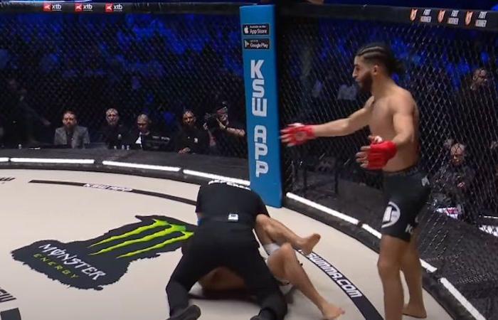 Magnifique comptoir ! Zakaria Hamou a éliminé Andrzej Karkula au KSW 101 (VIDÉO)