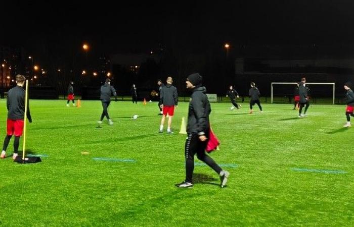 J-1 avant les 32es de finale de Coupe de France pour le RC Calais.