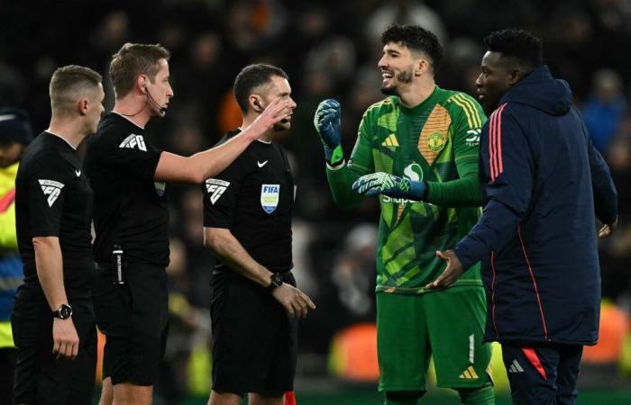 Deux stars de Manchester United en colère ont été aperçues en train d’affronter l’arbitre après la défaite contre les Spurs.