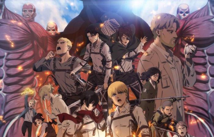 La fin de Shingeki no Kyojin confirme sa sortie en salles avec le film de compilation Attack on Titan : The Last Attack