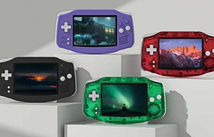 la nouvelle console portable rétro au look Game Boy Advance est déjà en vente pour les vacances