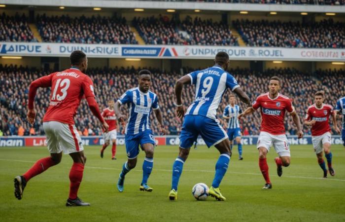 Dunkerque s’impose face à Caen en Ligue 2 – GFCA Football