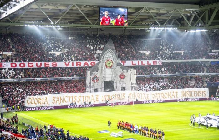 Le Losc and Notre-Dame de la Treille Cathedral, united for the club’s 80th anniversary