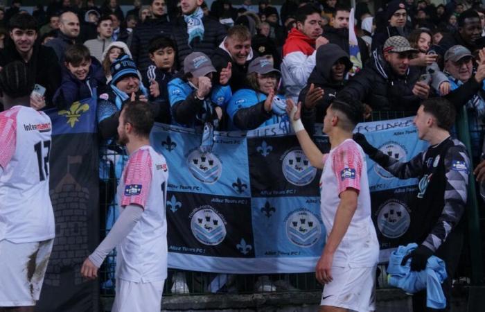 the Coupe de France Tours FC match