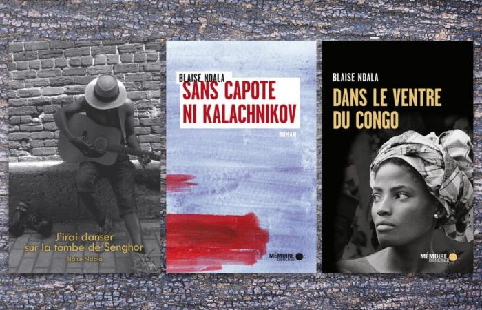 Blaise Ndala : un auteur, trois livres