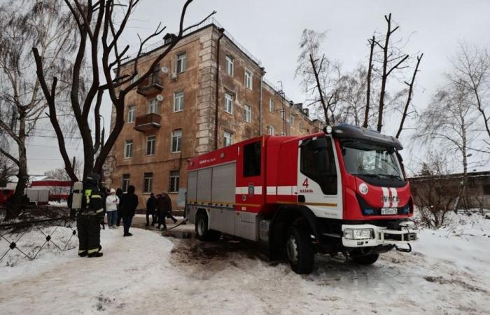 Des drones ukrainiens endommagent des bâtiments en Russie