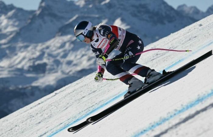 retour réussi pour Lindsey Vonn, au niveau des meilleures dans le super-G de Saint-Moritz