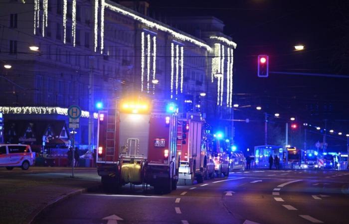 Au moins 2 morts et des dizaines de blessés après qu’une voiture soit entrée dans un marché de Noël allemand lors d’une attaque présumée