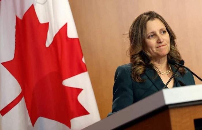 L’ancienne ministre des Finances, Chrystia Freeland, dépensait beaucoup