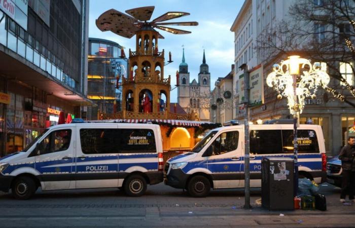 la zone du marché reste bouclée, un hommage rendu ce soir aux victimes de Magdebourg