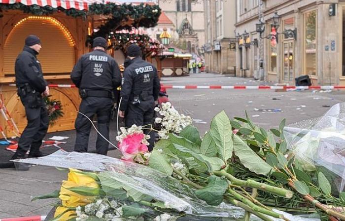 la population de Magdebourg sous le choc après l’attaque du marché de Noël