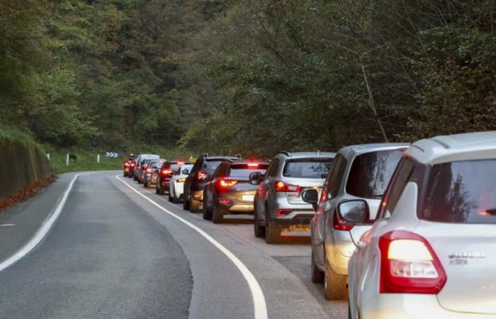 jusqu’à 76 km de bouchons vers les stations de ski