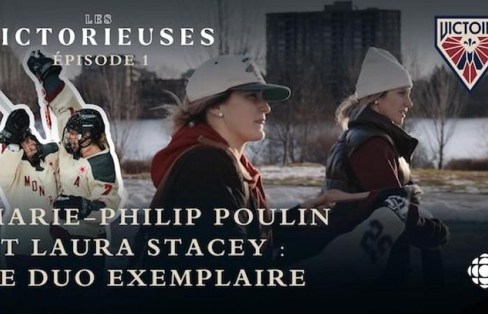 Marie-Philip Poulin et Laura Stacey, complices dans la vie et à la patinoire